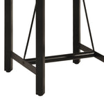 Bar Table 55x55x107 cm Solid Wood Mango and Iron - Bargainia.com - 
