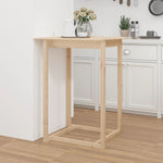 Bar Table 80x80x110 cm Solid Wood Pine - Bargainia.com - 