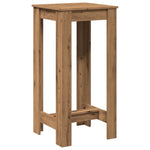 Bar Table Artisan Oak 51x50x103.5 cm Engineered Wood - Bargainia.com - 