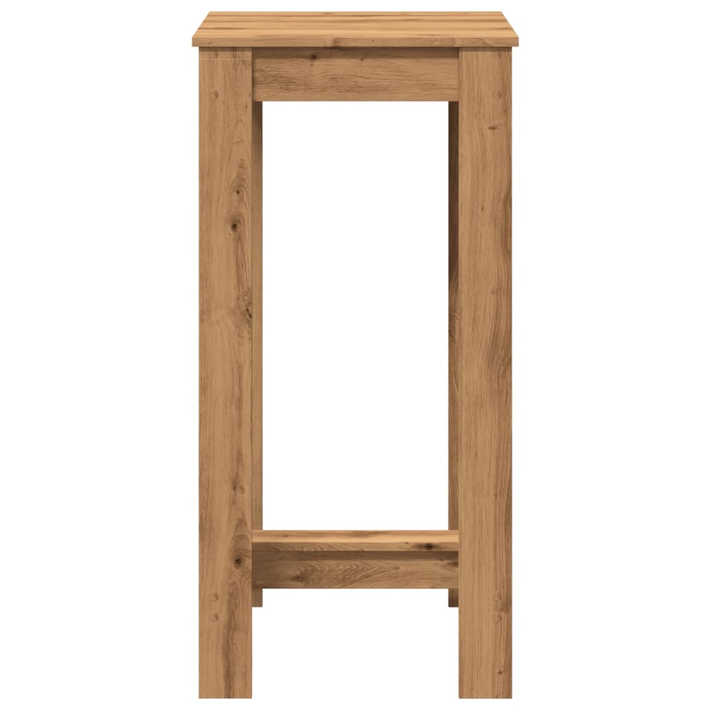 Bar Table Artisan Oak 51x50x103.5 cm Engineered Wood - Bargainia.com - 