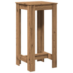 Bar Table Artisan Oak 51x50x103.5 cm Engineered Wood - Bargainia.com - 