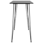 Bar Table Black 120x60x105 cm - Bargainia.com - 