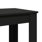 Bar Table Black 51x50x103.5 cm Engineered Wood - Bargainia.com - 