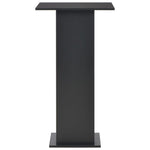 Bar Table Black 60x60x110 cm - Bargainia.com - 