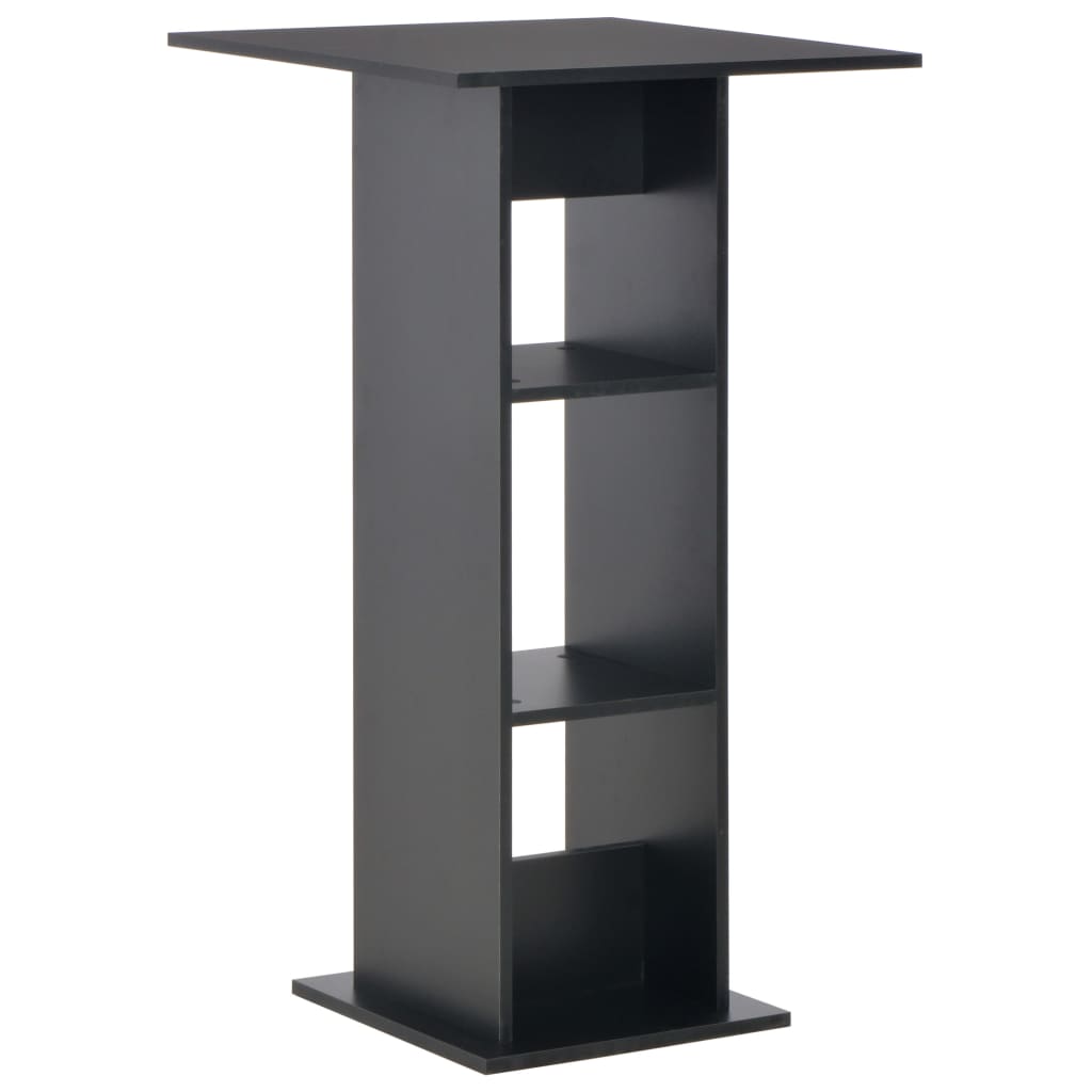 Bar Table Black 60x60x110 cm - Bargainia.com - 8718475796572 - 280206