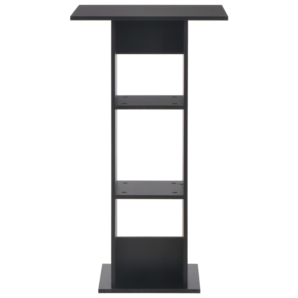 Bar Table Black 60x60x110 cm - Bargainia.com - 8718475796572 - 280206