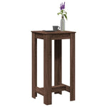 Bar Table Brown Oak 51x50x103.5 cm Engineered Wood - Bargainia.com - 