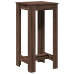 Bar Table Brown Oak 51x50x103.5 cm Engineered Wood - Bargainia.com - 