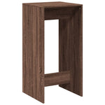 Bar Table Brown Oak 51x50x103.5 cm Engineered Wood - Bargainia.com - 