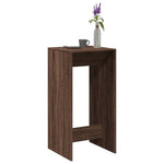 Bar Table Brown Oak 51x50x103.5 cm Engineered Wood - Bargainia.com - 