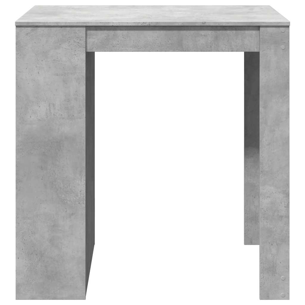 Bar Table Concrete Grey 102x70x103.5 cm Engineered Wood - Bargainia.com - 