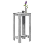 Bar Table Concrete Grey 51x50x103.5 cm Engineered Wood - Bargainia.com - 