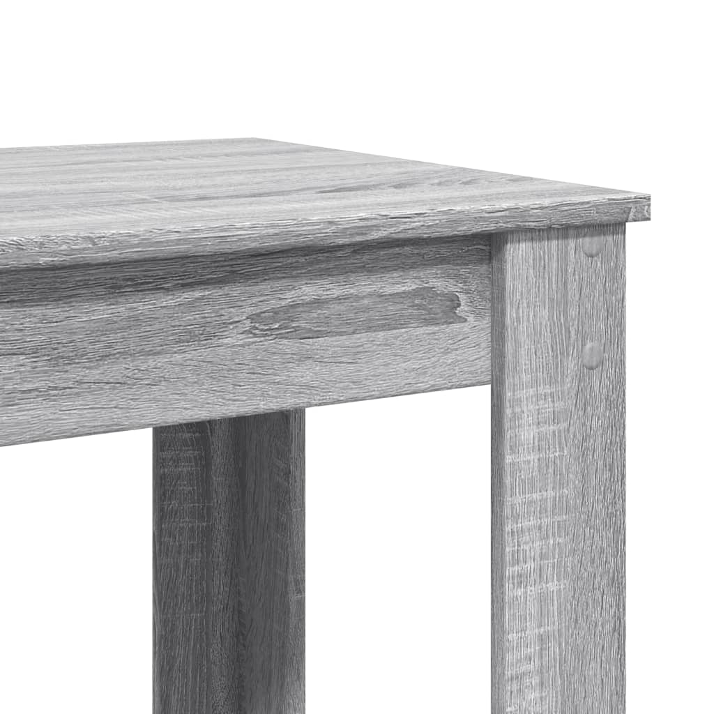 Bar Table Grey Sonoma 51x50x103.5 cm Engineered Wood - Bargainia.com - 