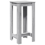 Bar Table Grey Sonoma 51x50x103.5 cm Engineered Wood - Bargainia.com - 