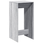 Bar Table Grey Sonoma 51x50x103.5 cm Engineered Wood - Bargainia.com - 
