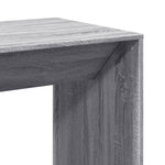 Bar Table Grey Sonoma 51x50x103.5 cm Engineered Wood - Bargainia.com - 