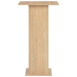 Bar Table Oak 60x60x110 cm - Bargainia.com - 