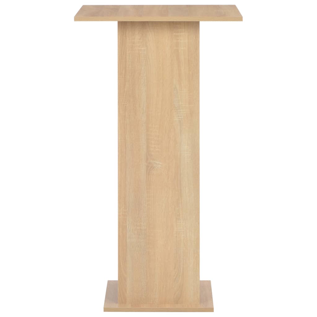 Bar Table Oak 60x60x110 cm - Bargainia.com - 