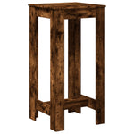 Bar Table Smoked Oak 51x50x103.5 cm Engineered Wood - Bargainia.com - 