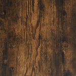 Bar Table Smoked Oak 51x50x103.5 cm Engineered Wood - Bargainia.com - 