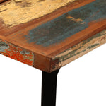 Bar Table Solid Reclaimed Wood 150x70x107 cm - Bargainia.com - 