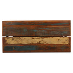 Bar Table Solid Reclaimed Wood 150x70x107 cm - Bargainia.com - 