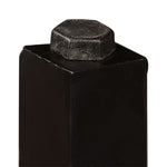 Bar Table Solid Reclaimed Wood 60x60x107 cm - Bargainia.com - 