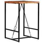 Bar Table Solid Reclaimed Wood 70x70x106 cm - Bargainia.com - 
