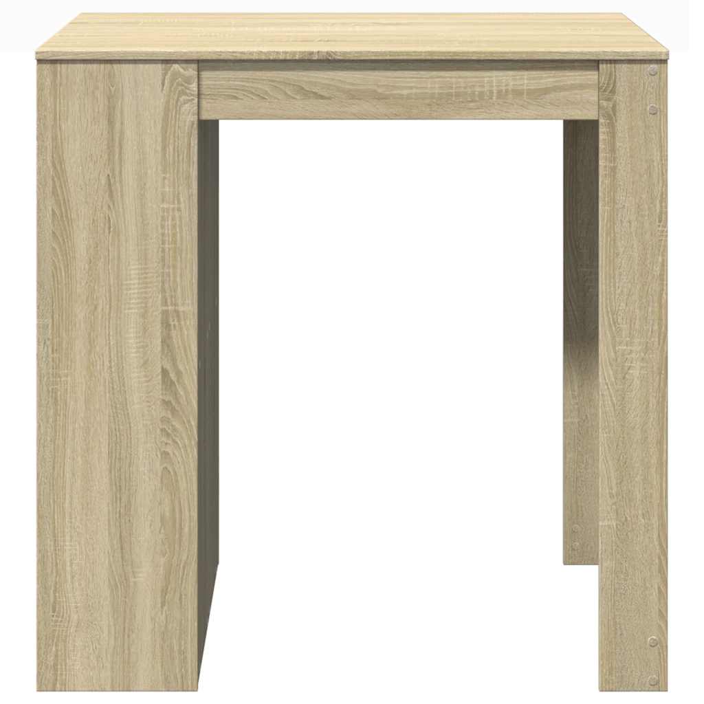 Bar Table Sonoma Oak 102x70x103.5 cm Engineered Wood - Bargainia.com - 