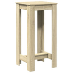 Bar Table Sonoma Oak 51x50x103.5 cm Engineered Wood - Bargainia.com - 
