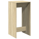 Bar Table Sonoma Oak 51x50x103.5 cm Engineered Wood - Bargainia.com - 