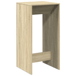 Bar Table Sonoma Oak 51x50x103.5 cm Engineered Wood - Bargainia.com - 