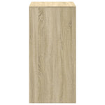 Bar Table Sonoma Oak 51x50x103.5 cm Engineered Wood - Bargainia.com - 