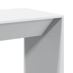 Bar Table White 51x50x103.5 cm Engineered Wood - Bargainia.com - 