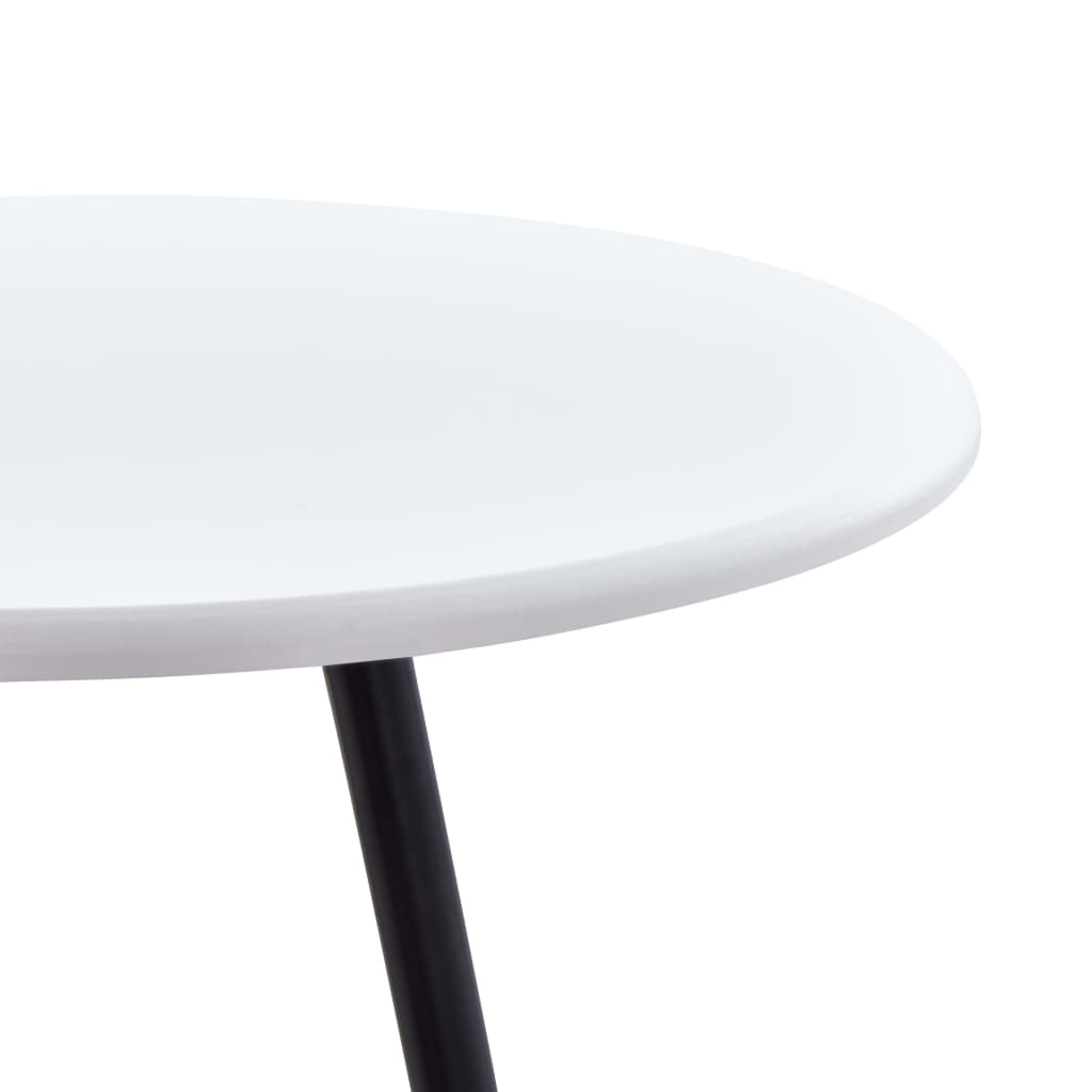 Bar Table White 60x107.5 cm MDF - Bargainia.com - 