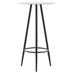 Bar Table White 60x107.5 cm MDF - Bargainia.com - 