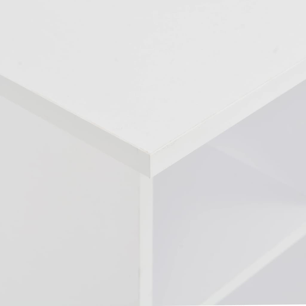 Bar Table White 60x60x110 cm - Bargainia.com - 