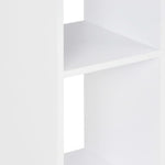 Bar Table White and Anthracite Grey 60x60x110 cm - Bargainia.com - 