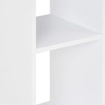 Bar Table White and Sonoma Oak 60x60x110 cm - Bargainia.com - 