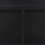 Bar Table with 2 Table Tops Black 130x40x120 cm - Bargainia.com - 