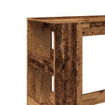 Bar Table with Racks Old Wood 90x40x103.5 cm Engineered Wood - Bargainia.com - 