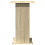 Bar Table with Storage Sonoma Oak 60x60x102 cm Engineered Wood - Bargainia.com - 