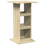 Bar Table with Storage Sonoma Oak 60x60x102 cm Engineered Wood - Bargainia.com - 