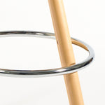 Barcelona Bar Stools Matte Velvet - Burgundy - Bargainia.com - 