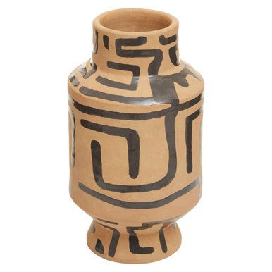 Barren Hand Painted Earthenware Vase - Bargainia.com - 5018705494951