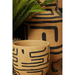 Barren Hand Painted Earthenware Vase - Bargainia.com - 5018705494951