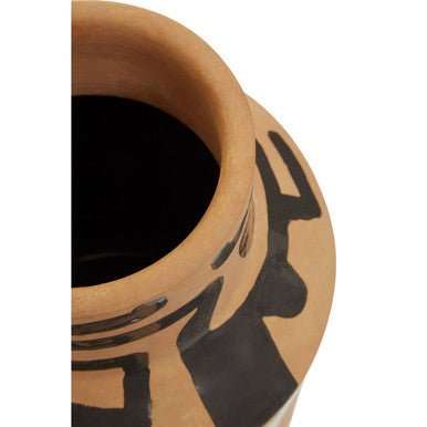 Barren Hand Painted Earthenware Vase - Bargainia.com - 5018705494951