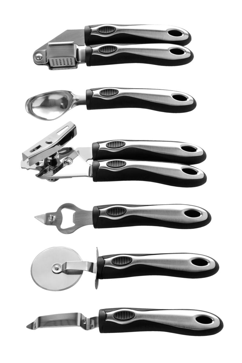 Barron 6 Piece Kitchen Gadget Set with Stand - Bargainia.com - 5018705735849