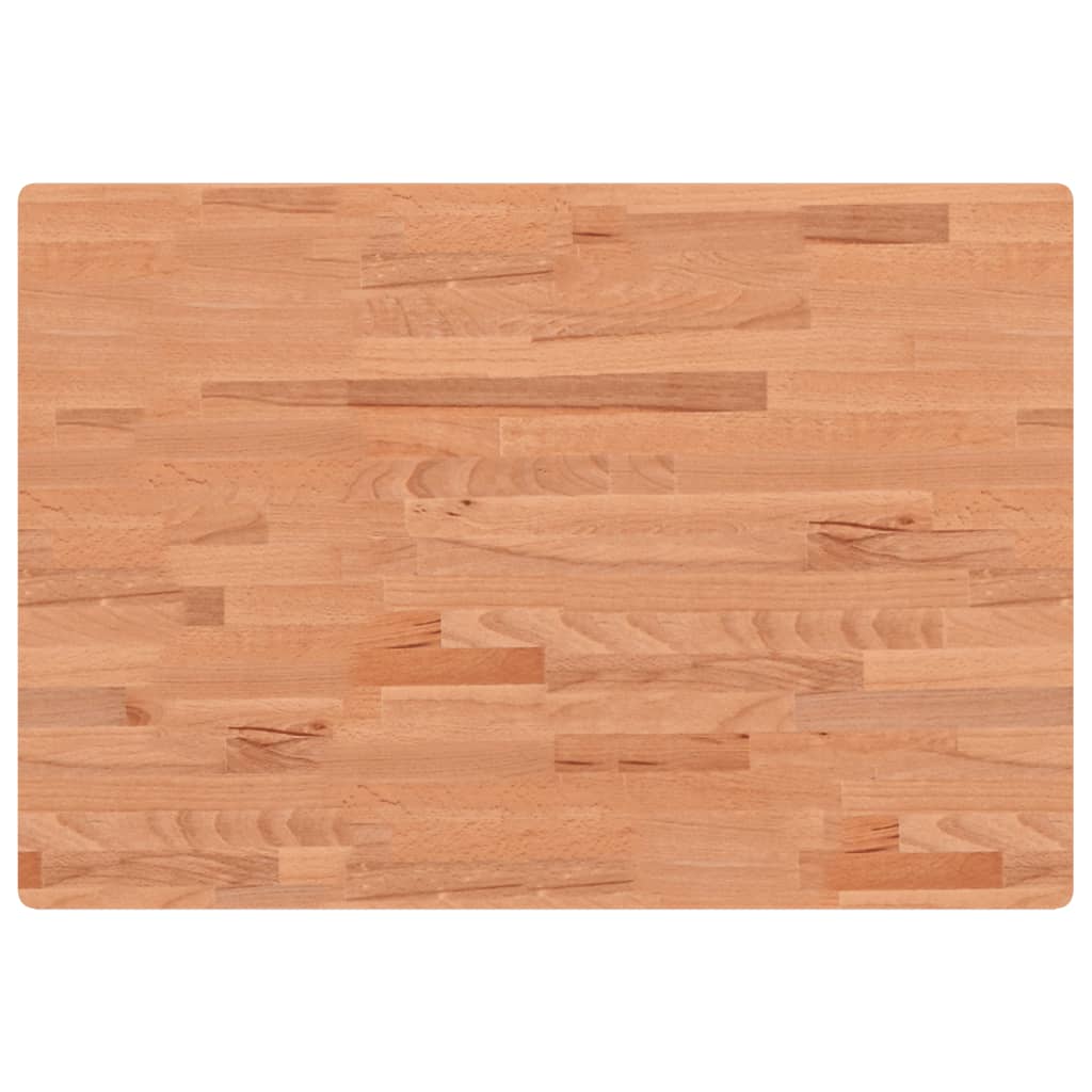 Basin Shelf Wall Mounted Steel and Solid Wood Beech - Bargainia.com - 