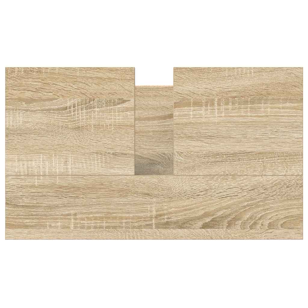 Bathroom Basin Cabinet Sonoma Oak 60x34.5x60 cm - Bargainia.com - 8721158708120 - 861893
